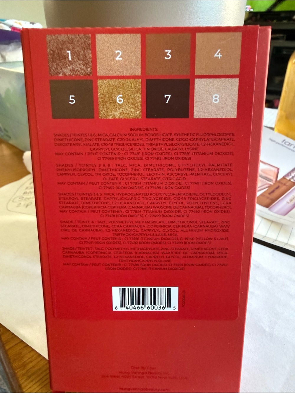 Color Story Eyeshadow Palette - Red - Picture 3 of 6